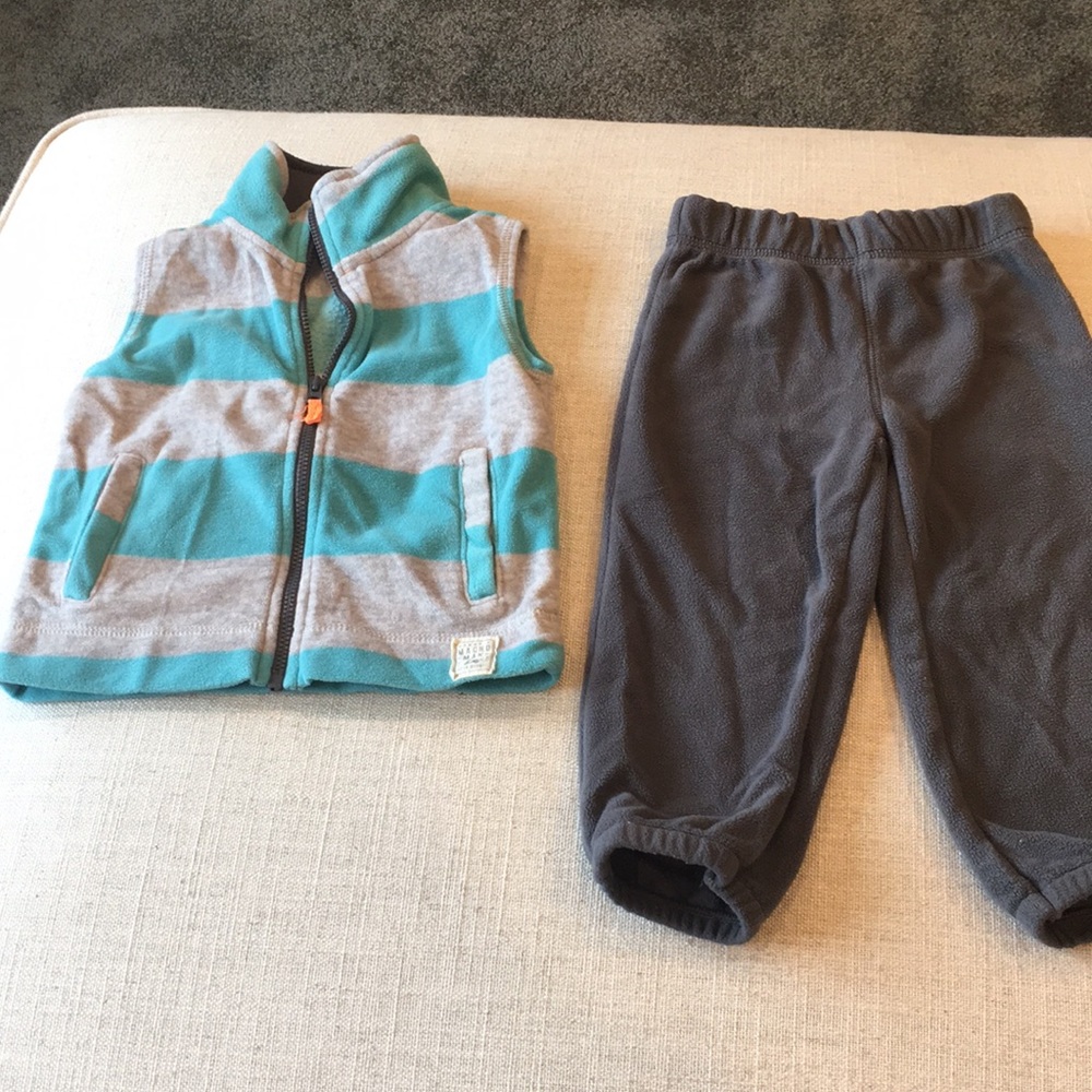 18 month fleece set (boys)